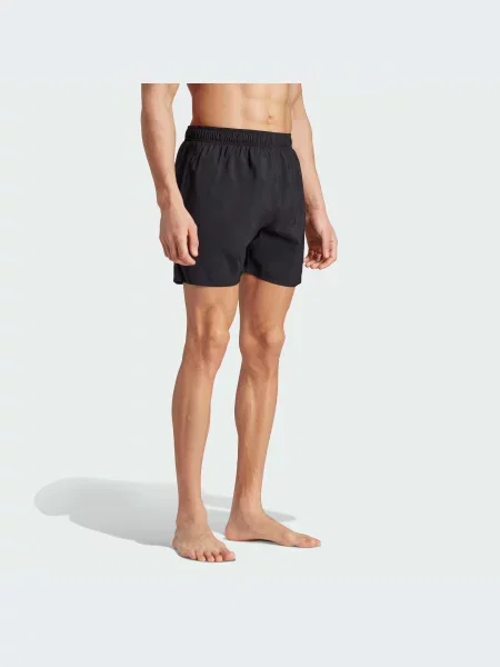 Переработанный шорты Adidas черные