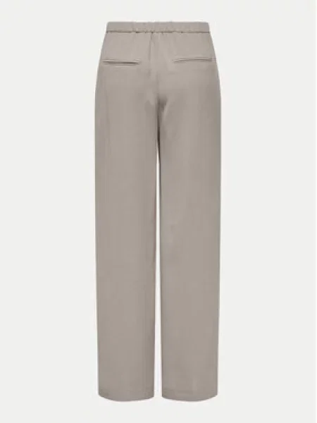 ONLY Kalhoty z materiálu Leila Wide Leg béžová