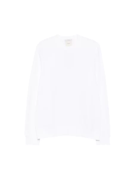 Bluza Calvin Klein z długim rękawem biała