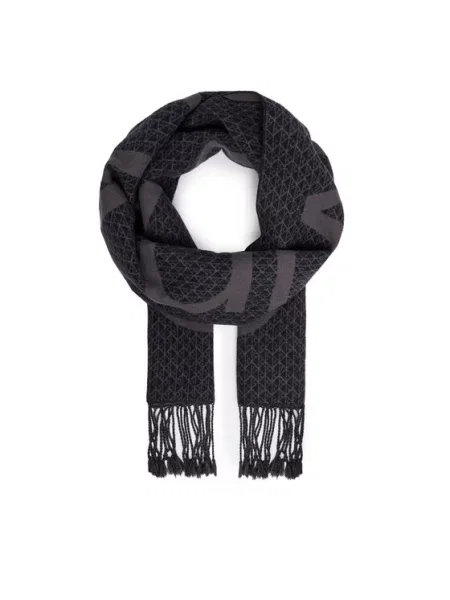 Calvin Klein De lână șal negru