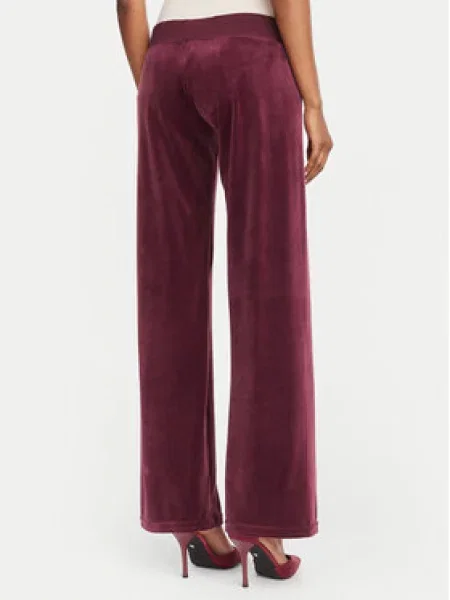 Juicy Couture Sportinės kelnės Old Gothic Vyšninė