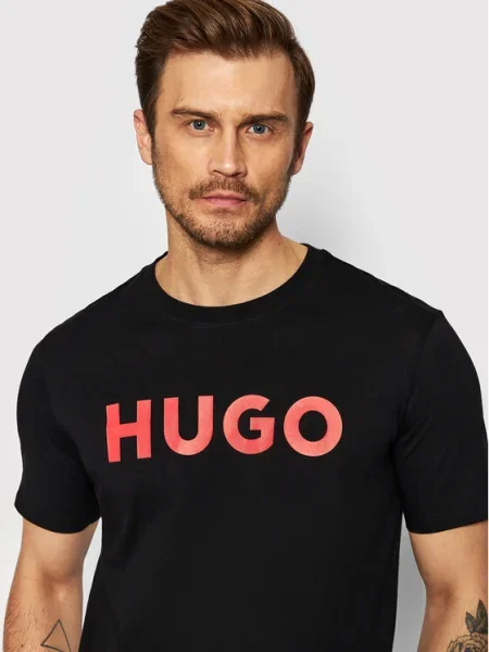 Tričko Hugo čierna