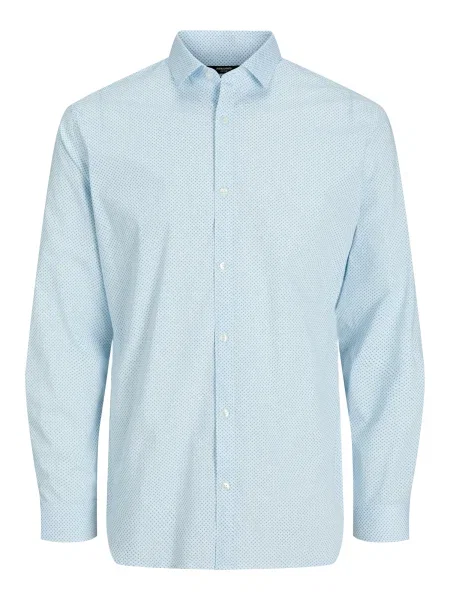 JACK & JONES Košile JPRBLABlackpool kobaltová modř / světlemodrá bílá