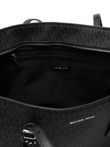 Shopper torbica Michael Kors s autogramom crna