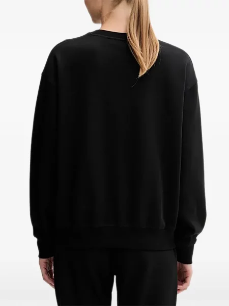 Hanorac Guess cu broderie negru