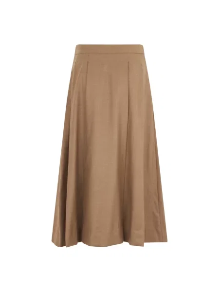 Długa spódnica maxi Slowear brązowa