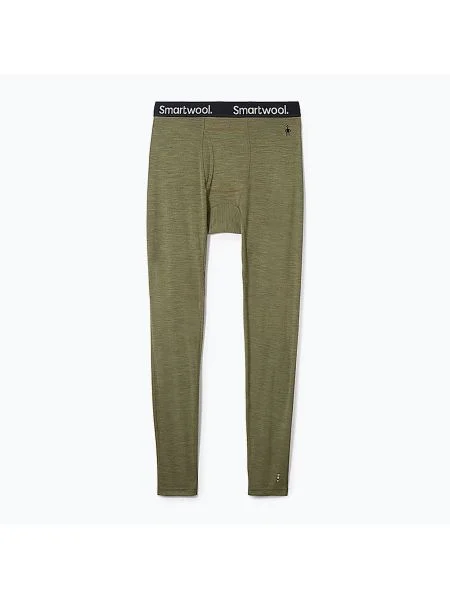 Pantaloni termoactivi pentru bărbați Smartwool Classic Thermal Merino Baselayer Boxed winter moss heather