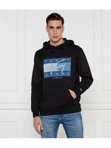 Tommy Jeans Hanorac negru