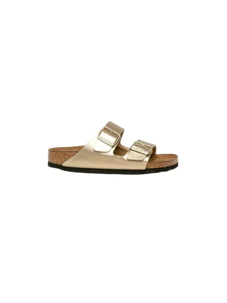 Klapki BIRKENSTOCK Arizona BF Narrow gold żółte