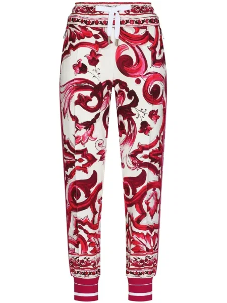 Pantaloni Dolce & Gabbana cu imagine alb