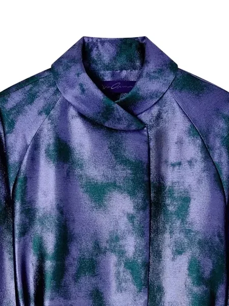 Cu centură geacă Giorgio Armani violet