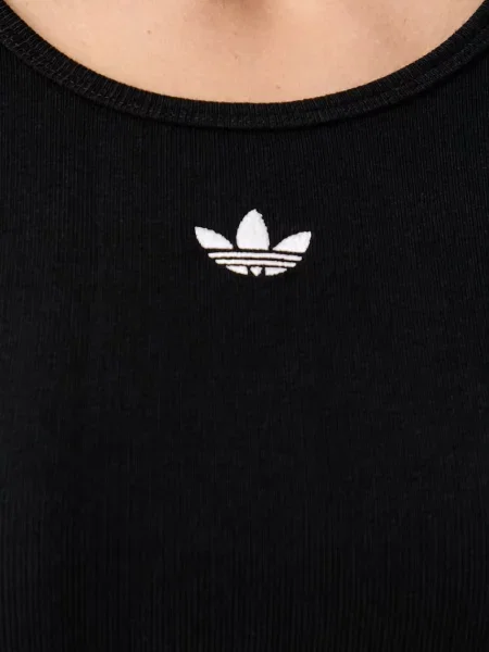 Adidas Originals блуза с дълги ръкави дамска Essentials черно
