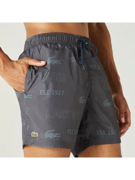 Lacoste Kąpielówki czarne