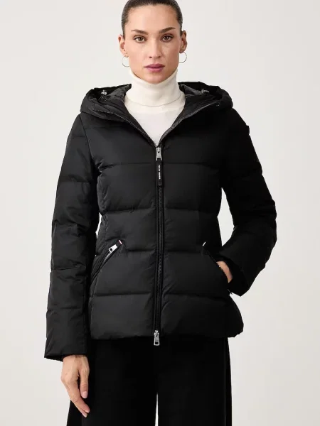 Tommy Hilfiger geacă cu puf pentru femei negru