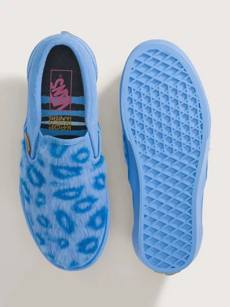 Vans ниски кецове за деца синьо