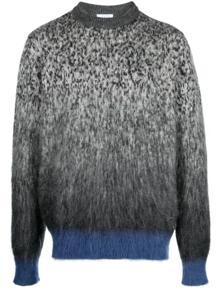 Pulover Off-white cu imagine alb