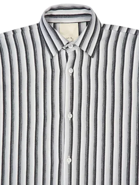 Długa koszula Marrakshi Life w paski biała