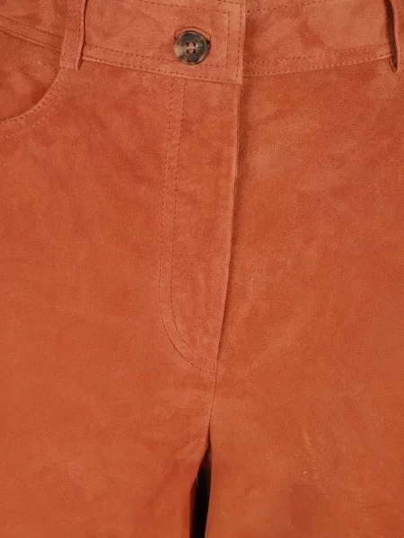 Pantaloni Alberta Ferretti portocaliu