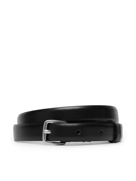 Nadrágszíj Calvin Klein Essential Buckle fekete
