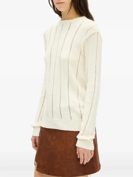 Pulover Ann Demeulemeester alb