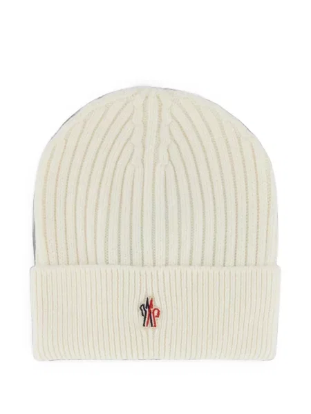 Căciulă Moncler Grenoble tricotate alb
