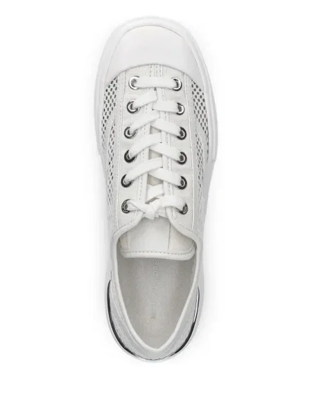Portofel Michael Michael Kors din piele cu imagine cu model floral alb
