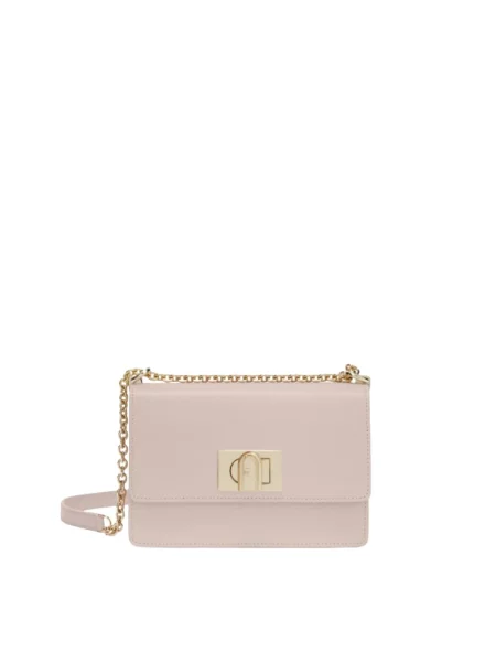 Body Furla skórzany różowy