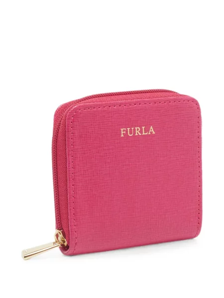 Portofel Furla din piele roz