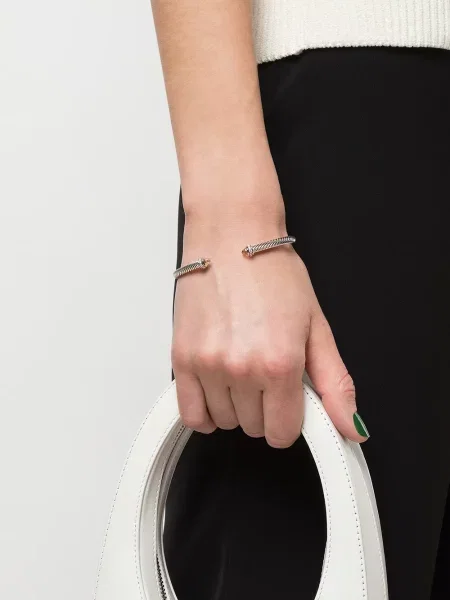 Bransoletka David Yurman srebrna