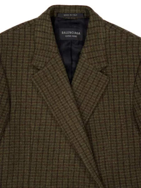 Palton Balenciaga verde