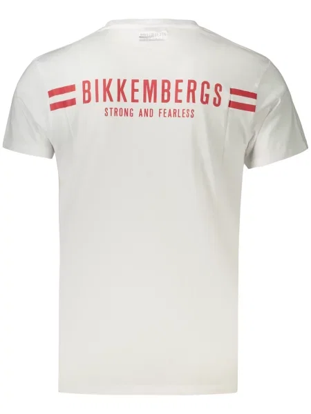 Tricou Bikkembergs alb