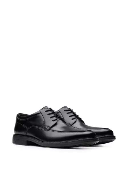 Δερμάτινος σκαρπίνια derby Clarks Originals μαύρο