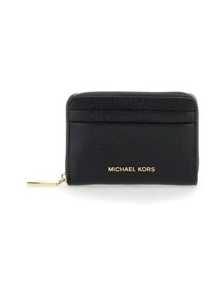 Portfel Michael Michael Kors skórzany czarny