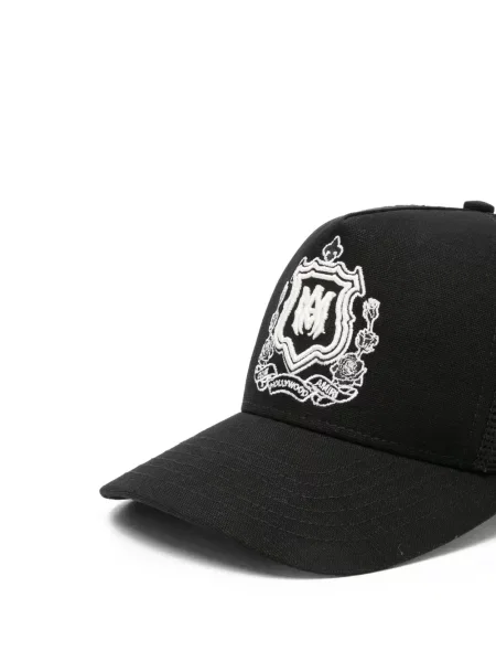 Kšiltovka Amiri se síťovinou s autogramem černá