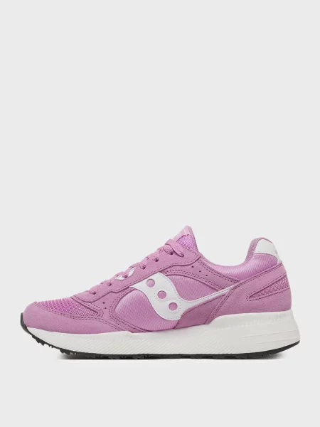 Замшевые кроссовки Saucony розовые