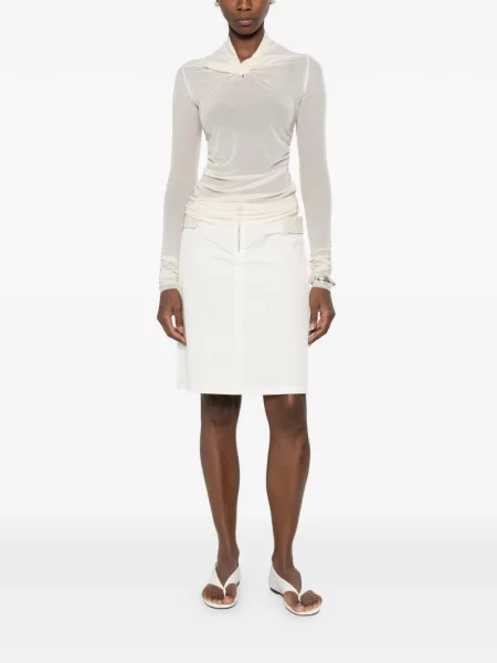 Lung top Rick Owens Lilies cu volane