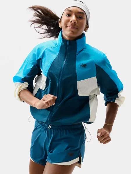 Короткие шорты New Balance синие