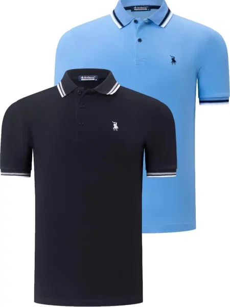 Tricou polo Dewberry negru