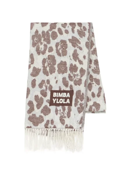 Fular Bimba Y Lola cu model leopard albastru