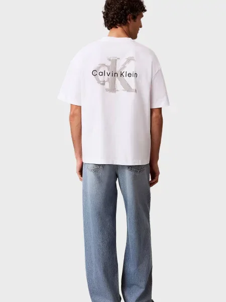 Футболка Calvin Klein Jeans біла