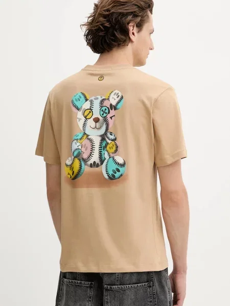 Футболка Barrow з принтом зелений