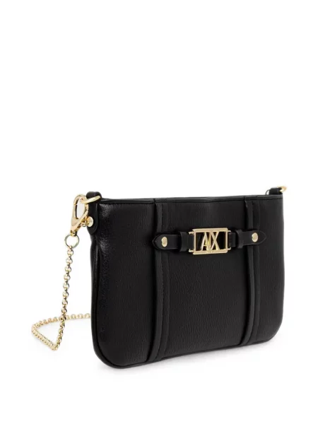Colier Armani Exchange cu autograf negru