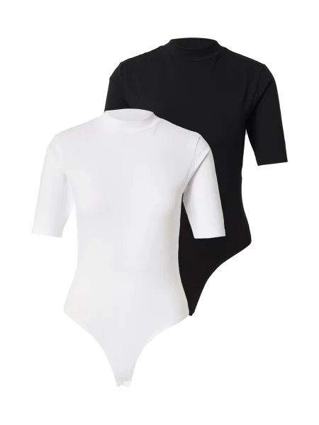 ABOUT YOU Tricou body May negru alb