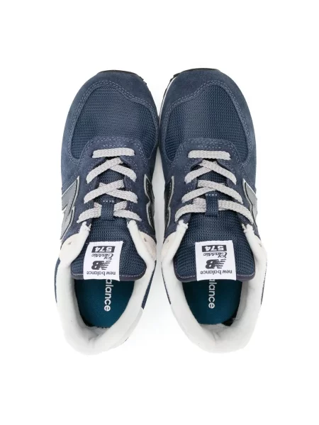 Sneakersy dziecięce New Balance 574 niebieskie