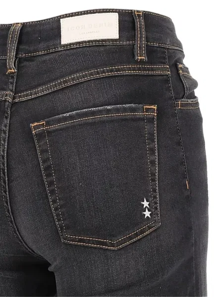 Blugi cu picior larg Icon Denim negru