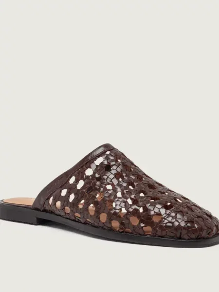 Gant De piele mules încălțăminte Gimble maro