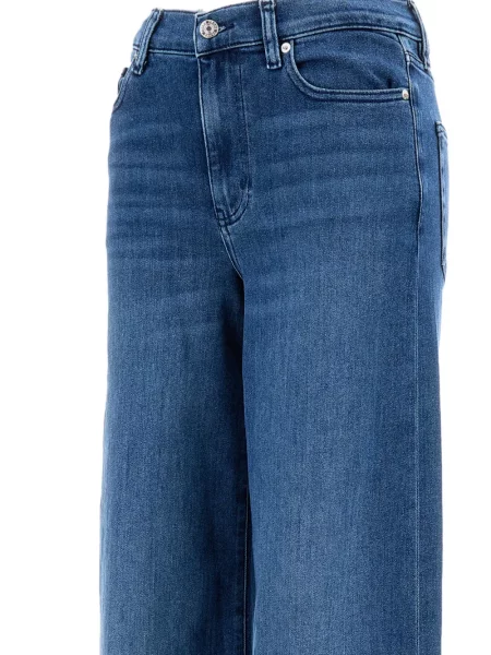 Pantaloni Frame cu 5 buzunare albastru