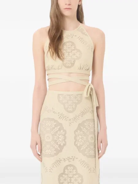 Top Valentino Garavani cu model floral