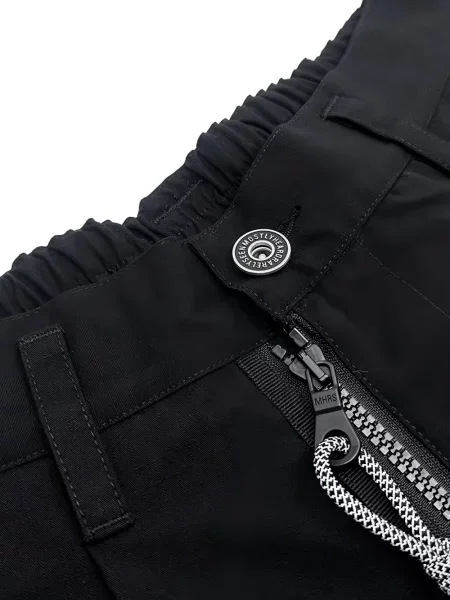 Pantaloni Mostly Heard Rarely Seen negru