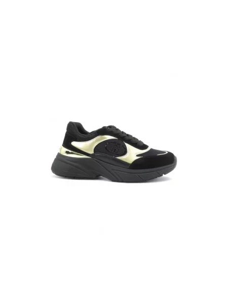 Sneakersy Liu Jo skórzane czarne